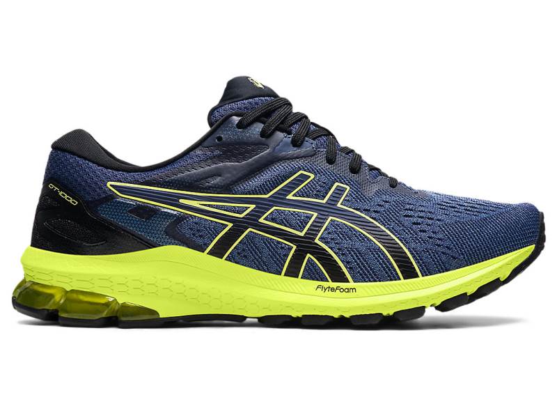 Sapatilhas Running Asics GT-1000 Homem Azul Marinho, 6773A482.818